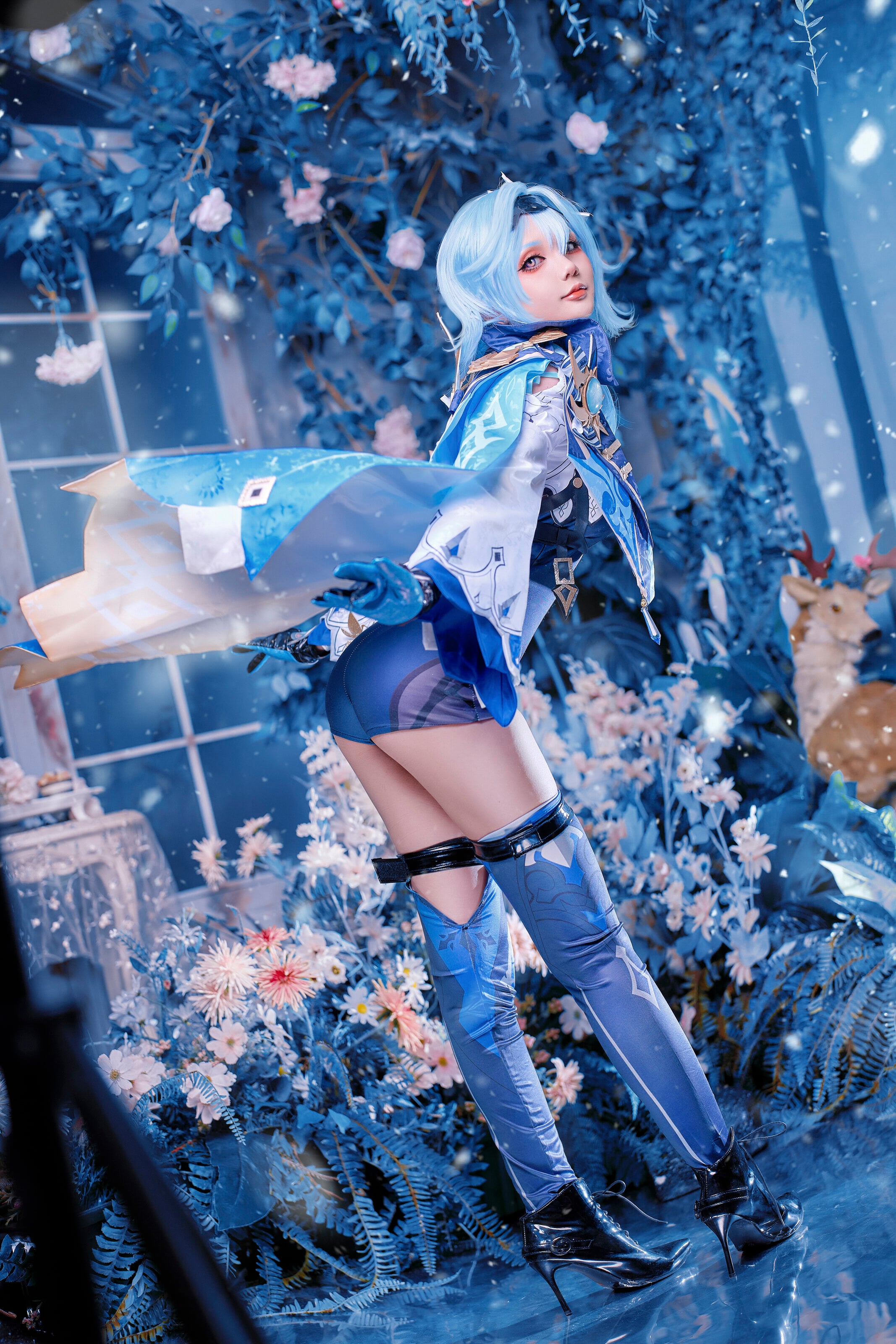 Joyce (Joyce Lin2x) cosplay Eula - Genshin Impact (1).jpg