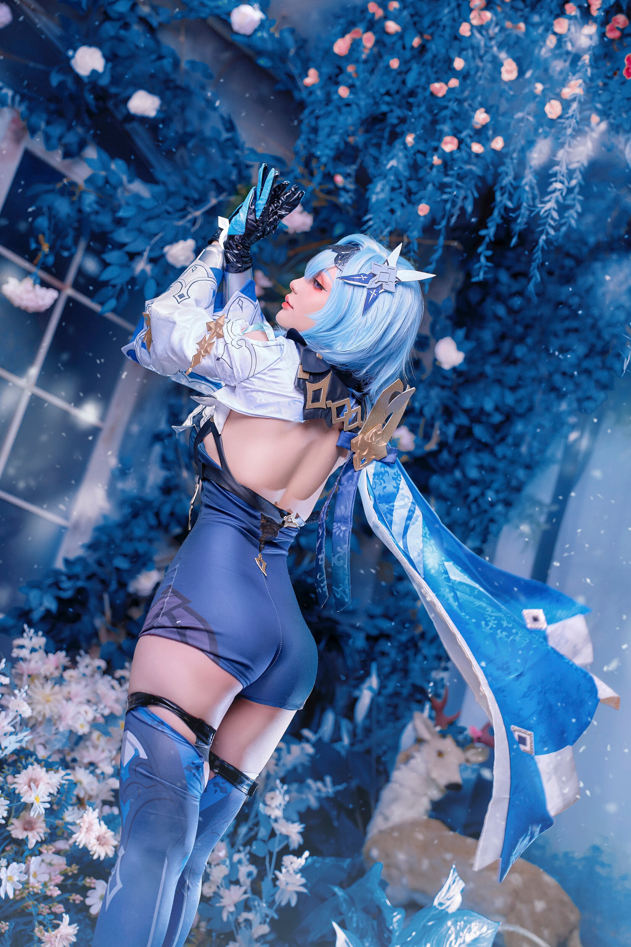 Joyce (Joyce Lin2x) cosplay Eula - Genshin Impact (2).jpg